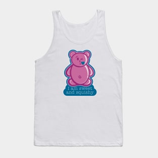 Sweet and Squishy - Funny Gummy Tank Top